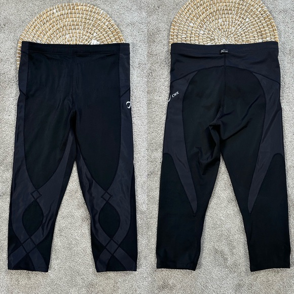 CW-X Endurance Generator Joint & Muscle Support 3/4 Compression Tight Black XL - Picture 1 of 14